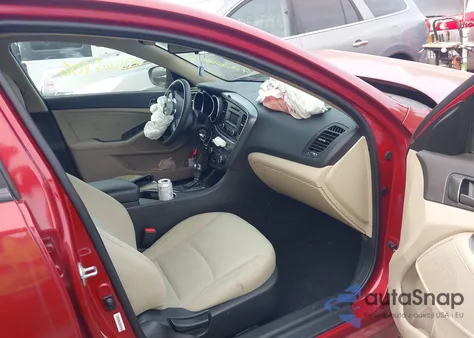 2015 Kia Optima Lx из США, поврежденный, VIN 5XXGM4A72FG375448